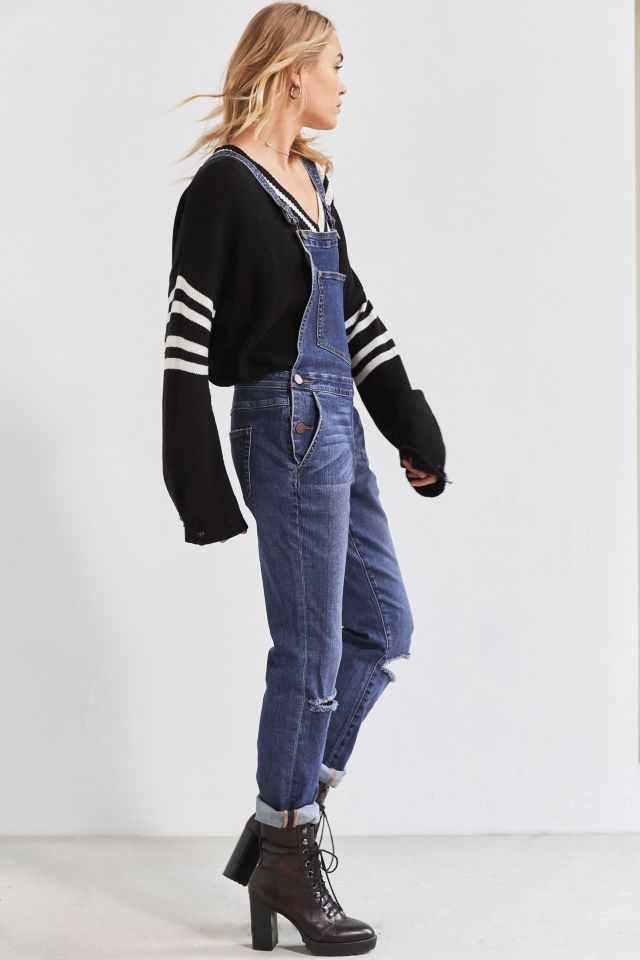 BDG Slim Crop Overall – Indigo #2
