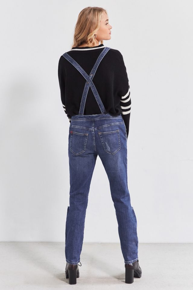 BDG Slim Crop Overall – Indigo #4