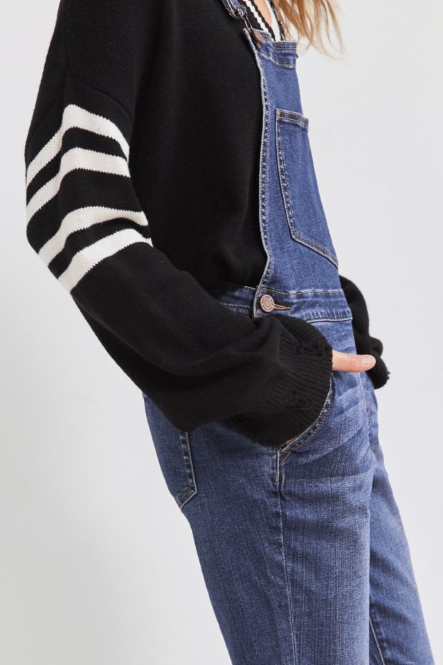 BDG Slim Crop Overall – Indigo #5