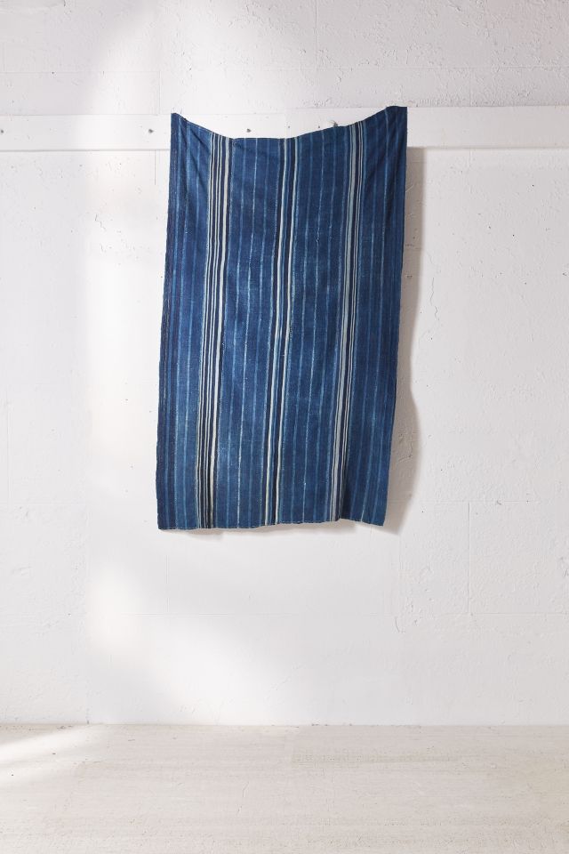 One-Of-A-Kind Vintage Indigo Textile #1