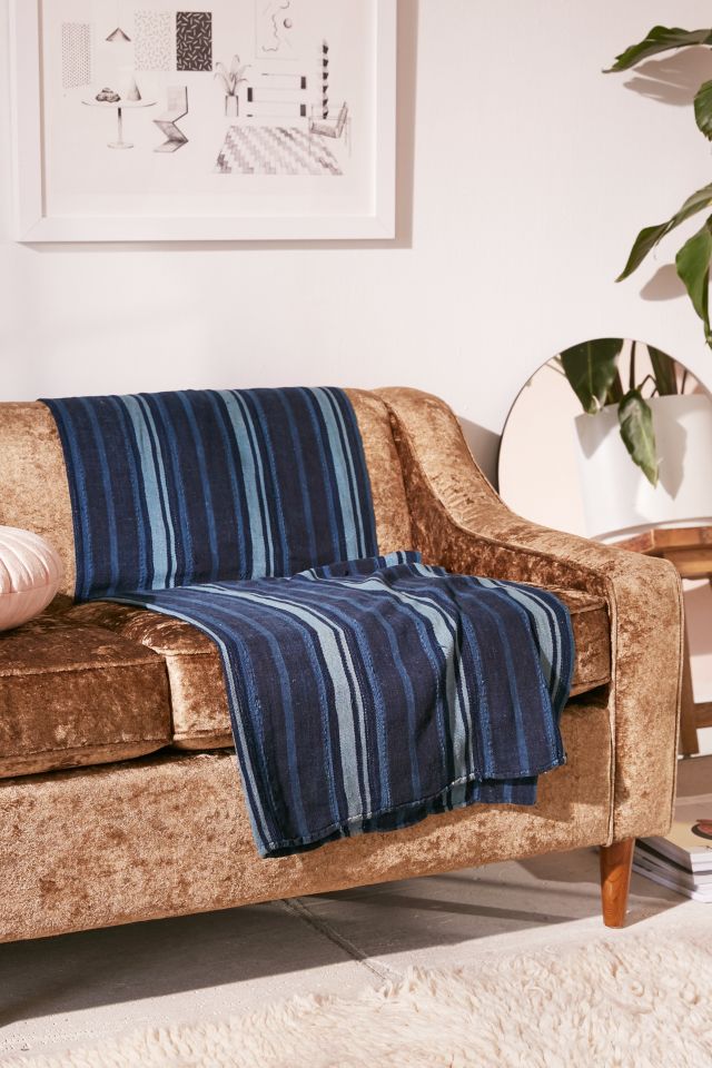 One-Of-A-Kind Vintage Indigo Textile #3