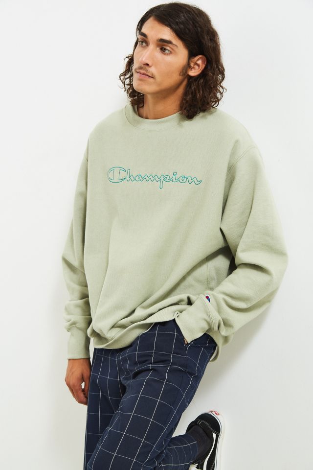 & Urban Outfitters Script Logo Crew Sweatshirt | Urban Outfitters