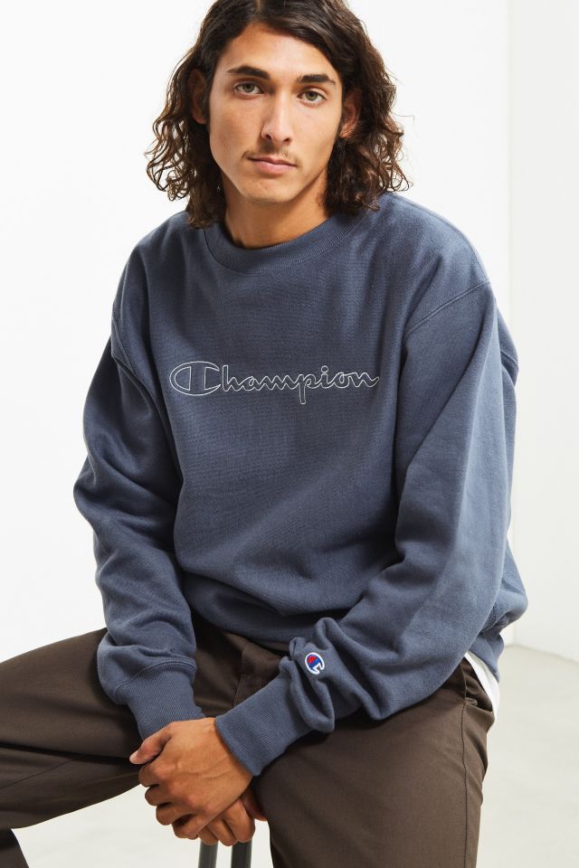 & Urban Outfitters Script Logo Crew Sweatshirt | Urban Outfitters
