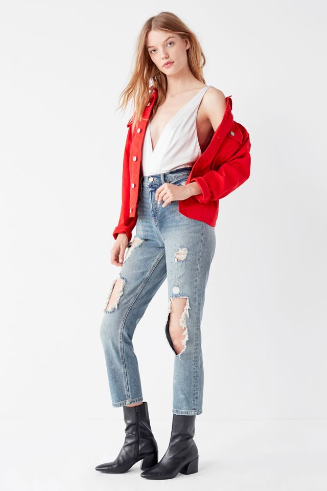 BDG High-Rise Straight + Narrow Jean – Cinder #3