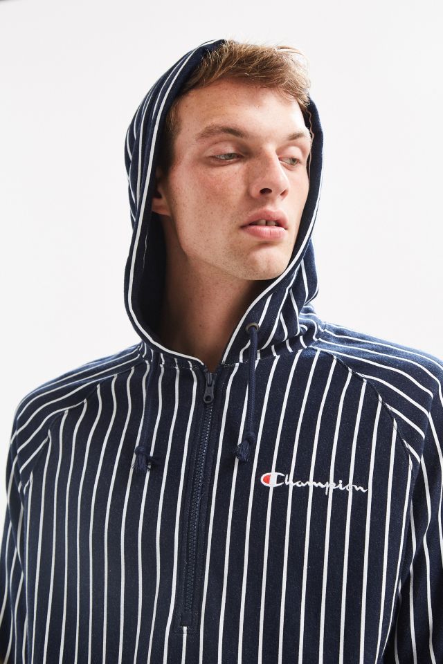 Champion Reverse Weave Half-Zip Hoodie Sweatshirt #1