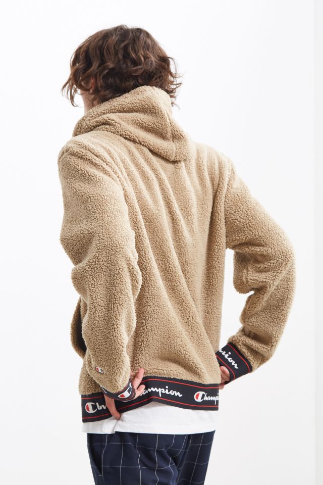 Sherpa hoodie hot sale urban outfitters