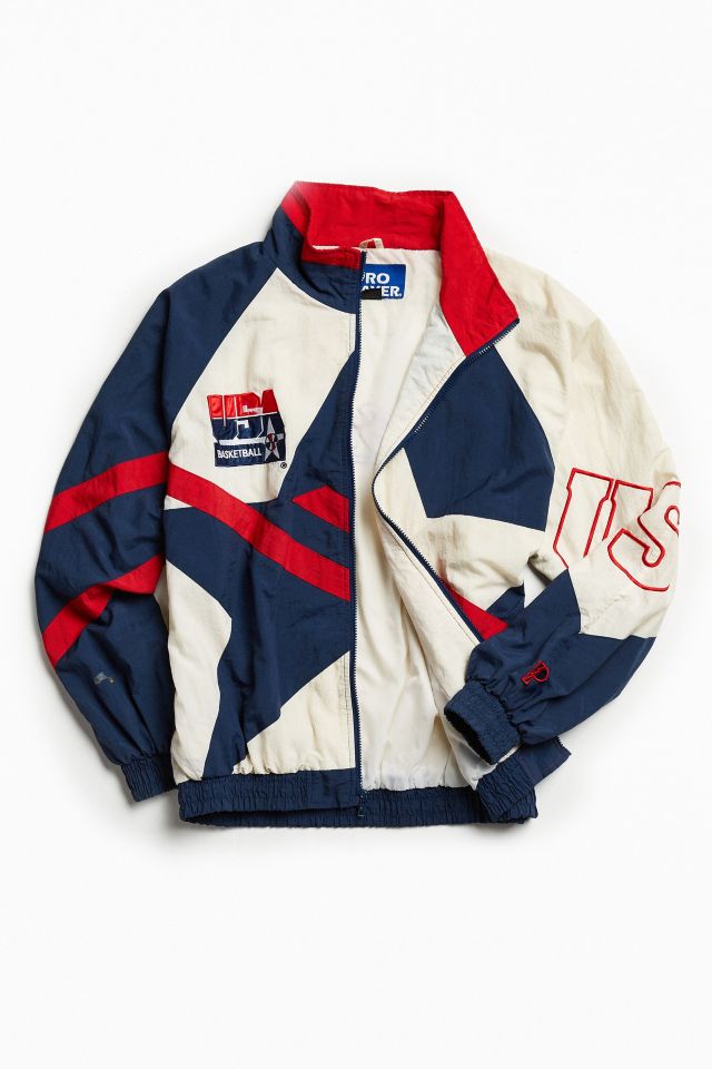 Vintage ProPlayer USA Basketball Windbreaker Jacket | Urban Outfitters