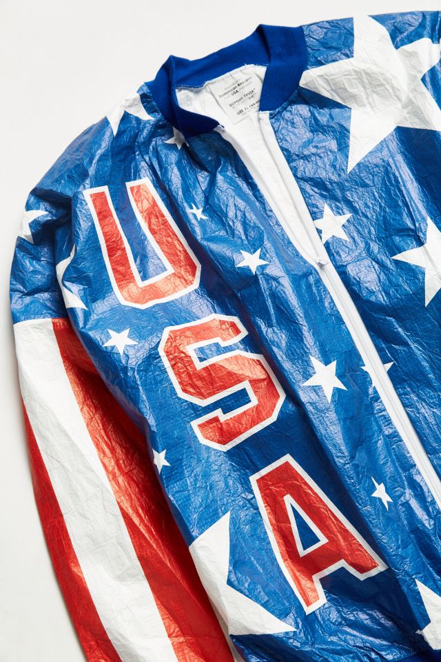 Vintage USA Olympic Rings Cycling Windbreaker Jacket #2