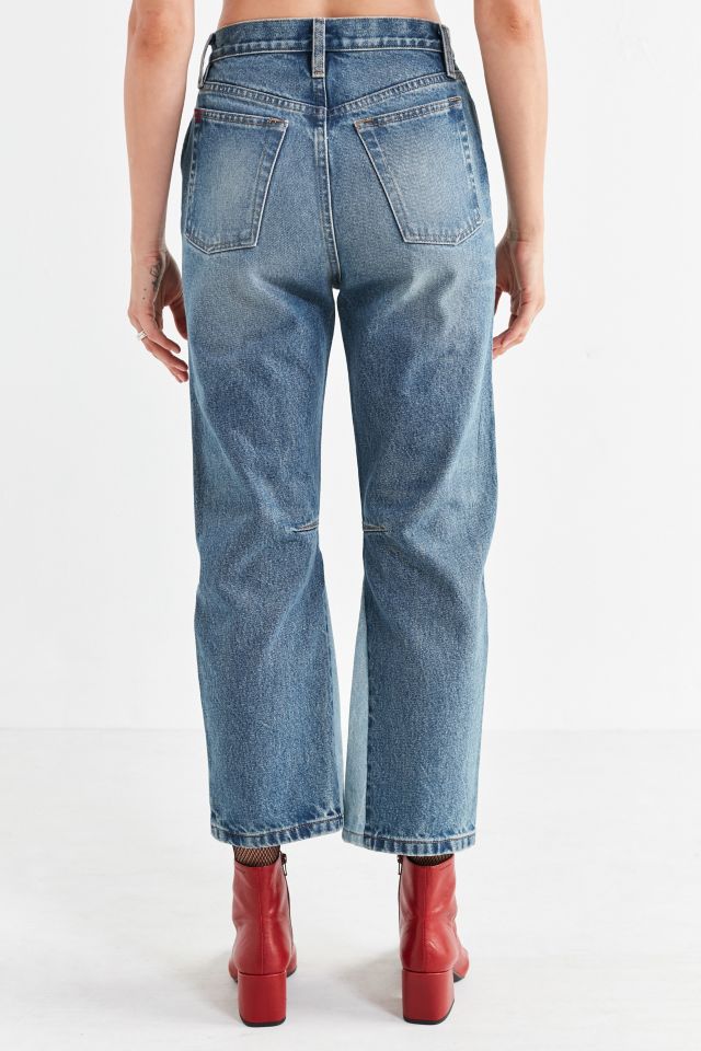 BDG High-Rise Inset Wide-Leg Jean #4
