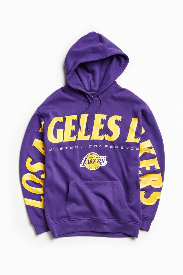 Los Angeles Lakers For The City Hoodie Sweatshirt, Urban Outfitters