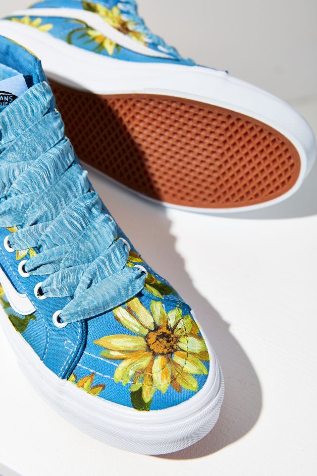 High top sunflower vans hotsell