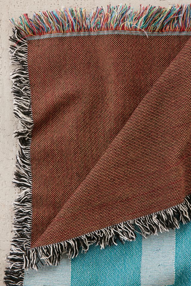 UO Artist Series I Like U Woven Throw Blanket #3