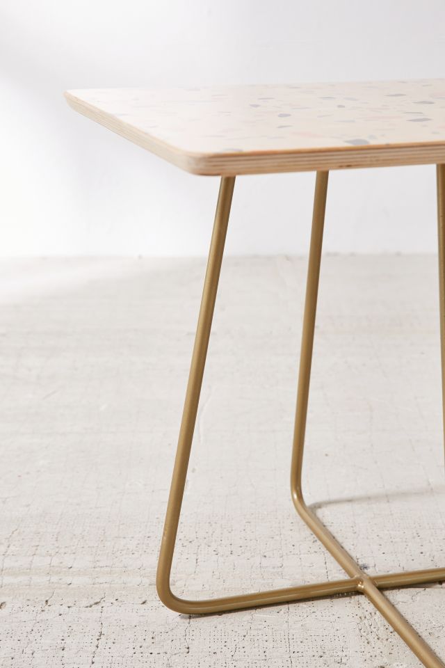 Emanuela Carratoni For Deny Sweet Terrazzo Texture Side Table #4