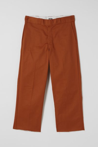 Uo Exclusive 874 Cutoff Work Pant In Dark Orange, Men's At Urban Outfitters