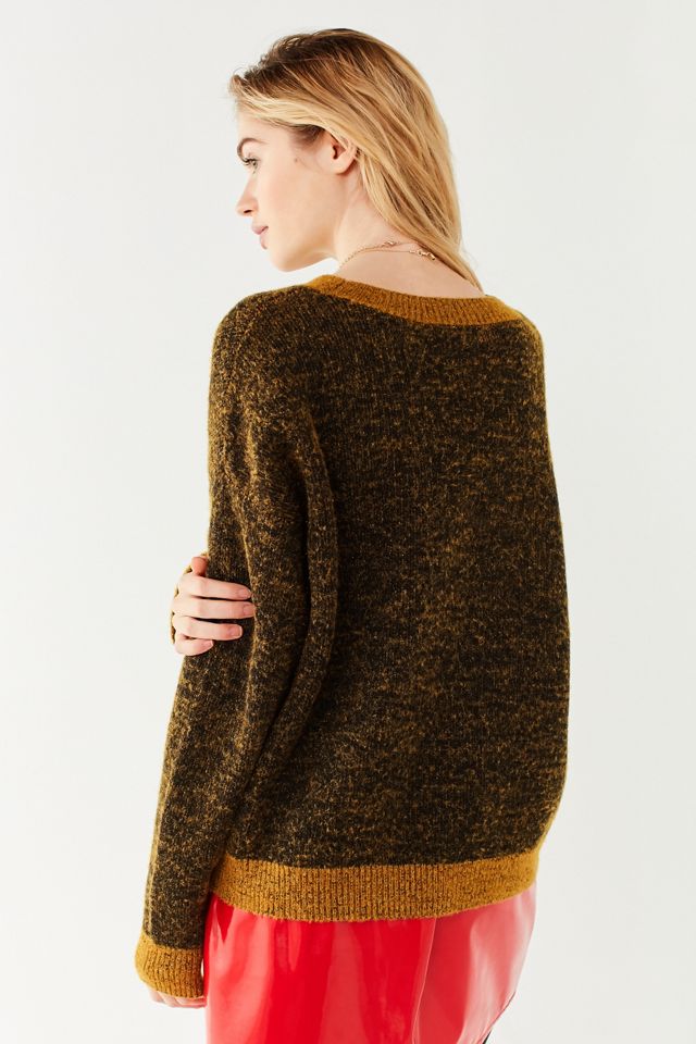 UO Leopard Crew-Neck Sweater #1