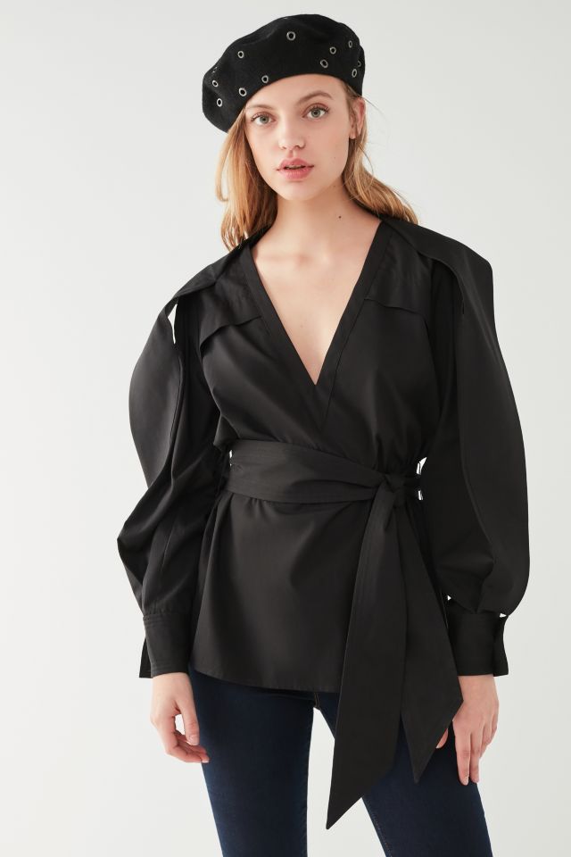 C/meo Collective Solitary Belted Top | Urban Outfitters