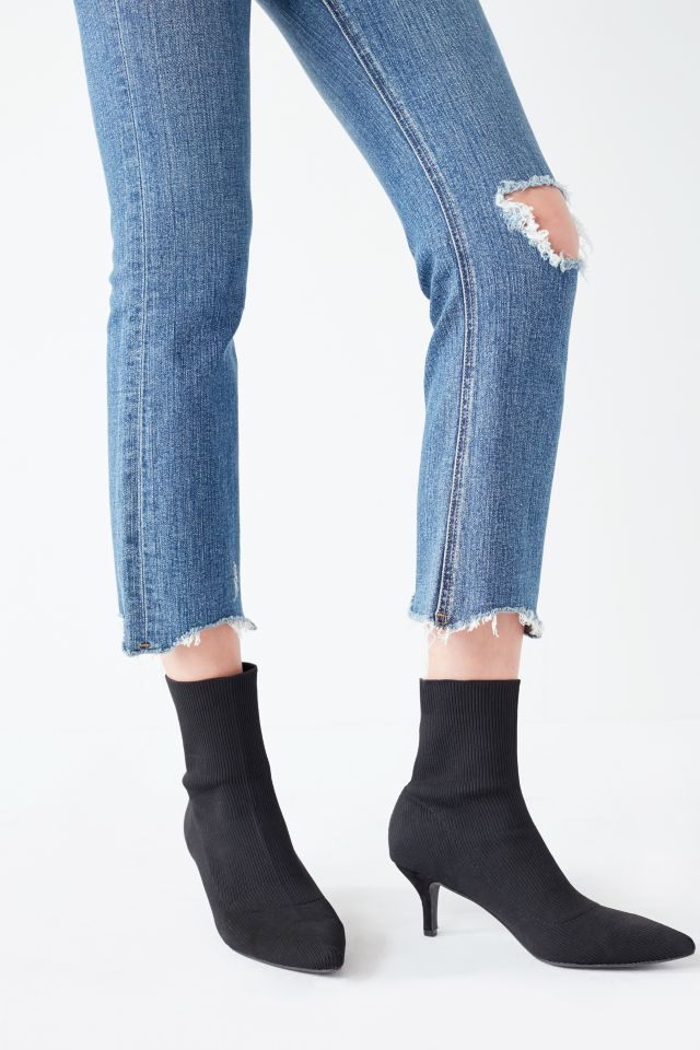 BDG Kick Flare High-Rise Ripped Cropped Jean – Medium Wash #2