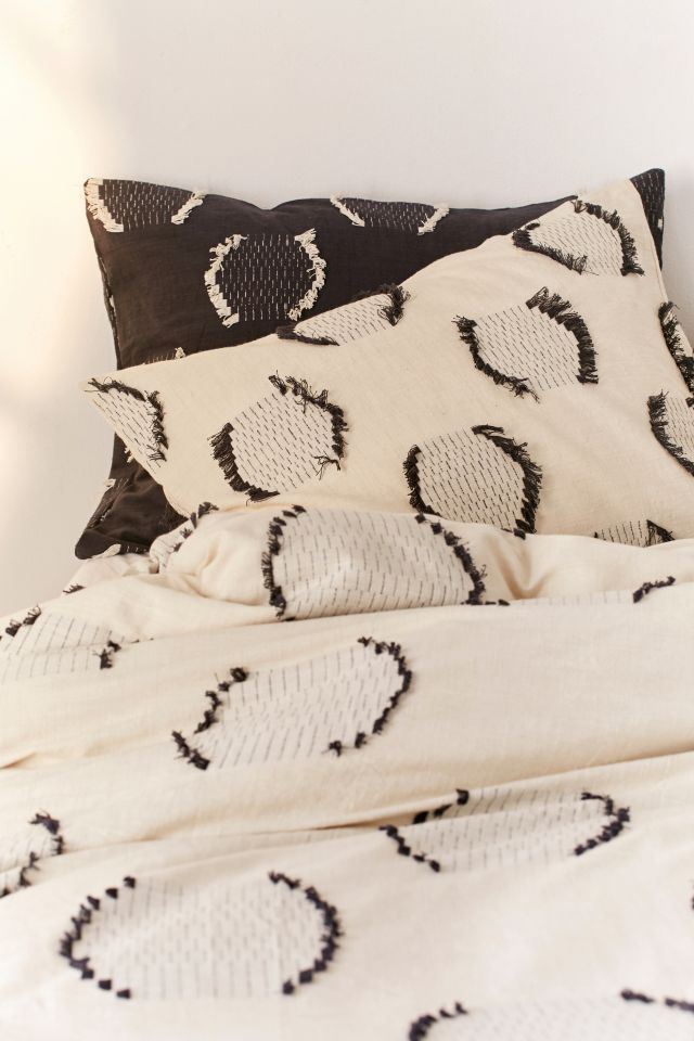 Jacquard Circles Duvet Cover #2