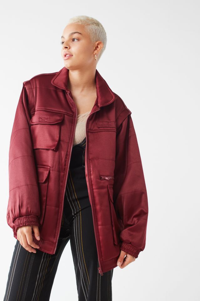 UO Dawson Bomber Puffer Jacket #4