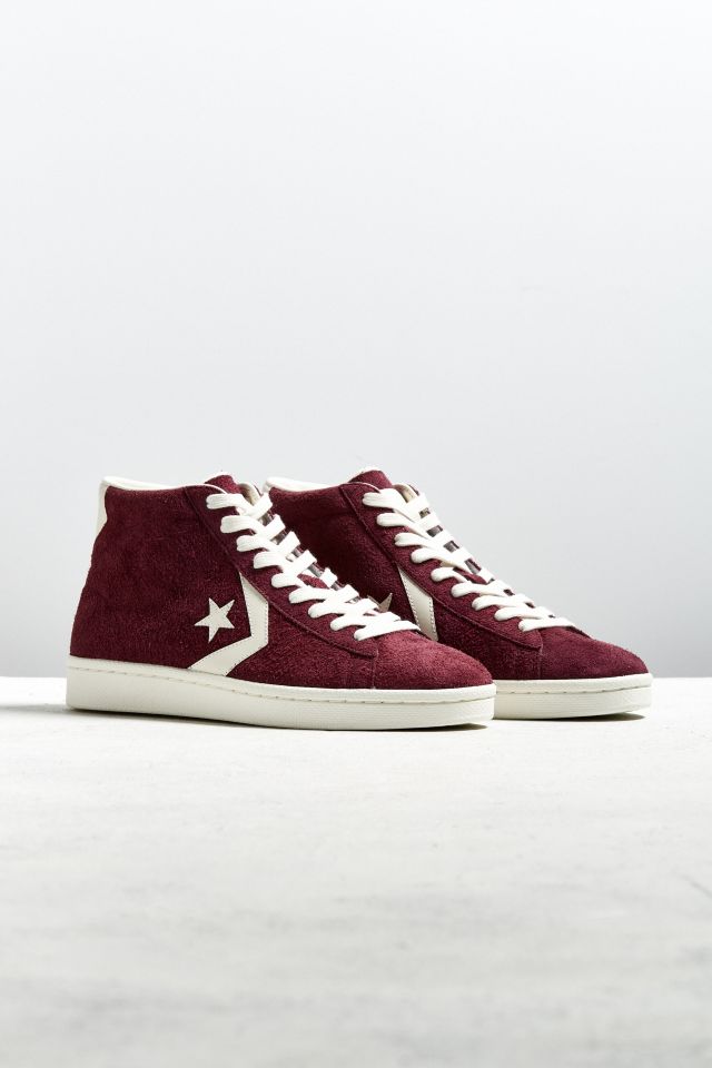 Converse pro leather mid suede best sale