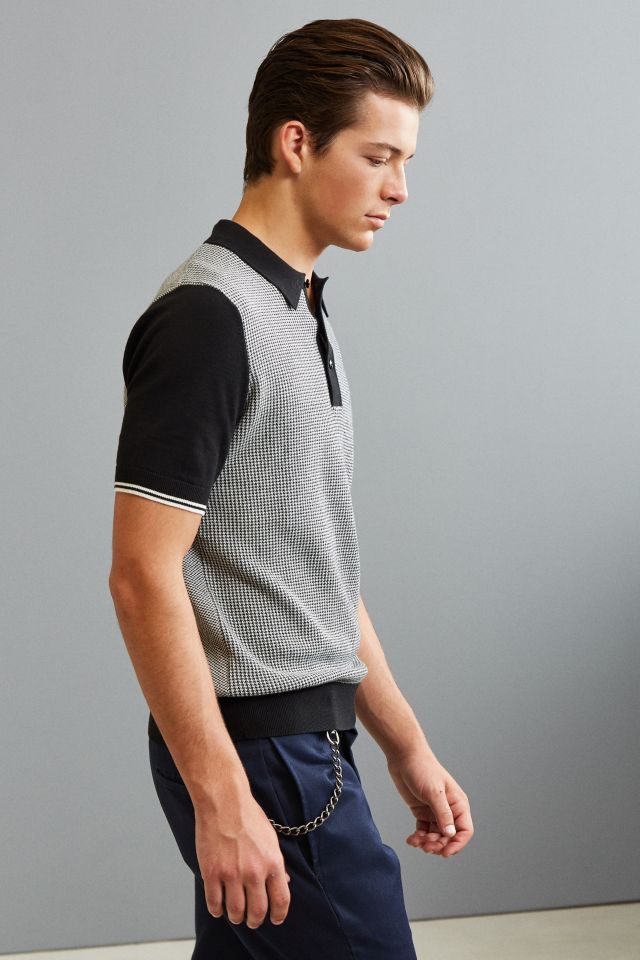 Fred Perry Houndstooth Polo Shirt #2