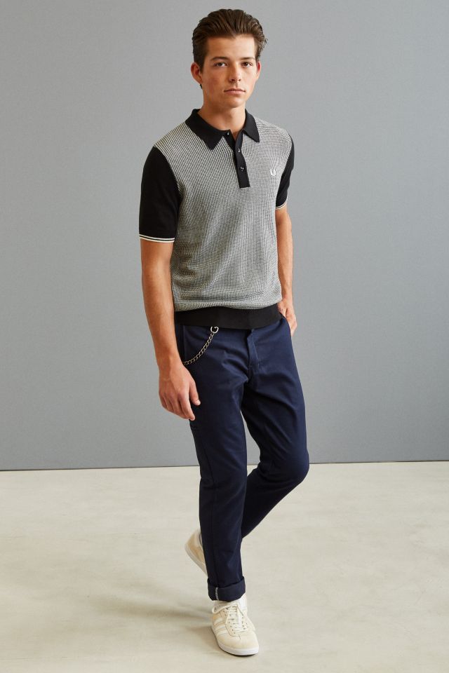 Fred Perry Houndstooth Polo Shirt #5