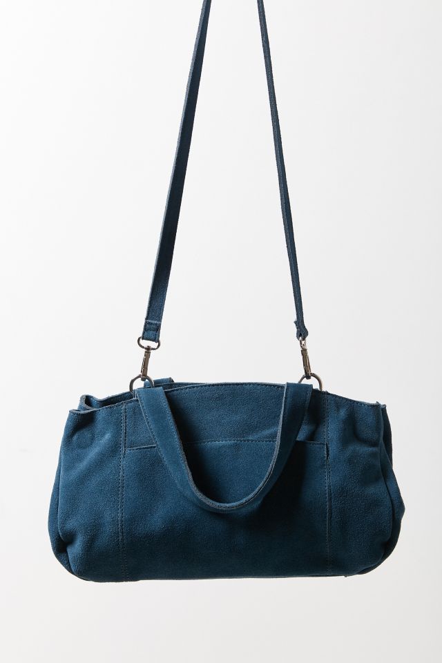 Suede Studded Crossbody Bag #4