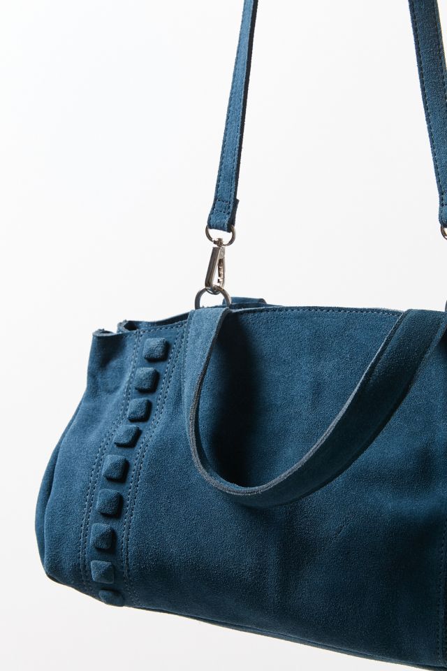 Suede Studded Crossbody Bag #5
