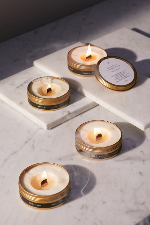 Simply Curated Wooden Wick Candle #2
