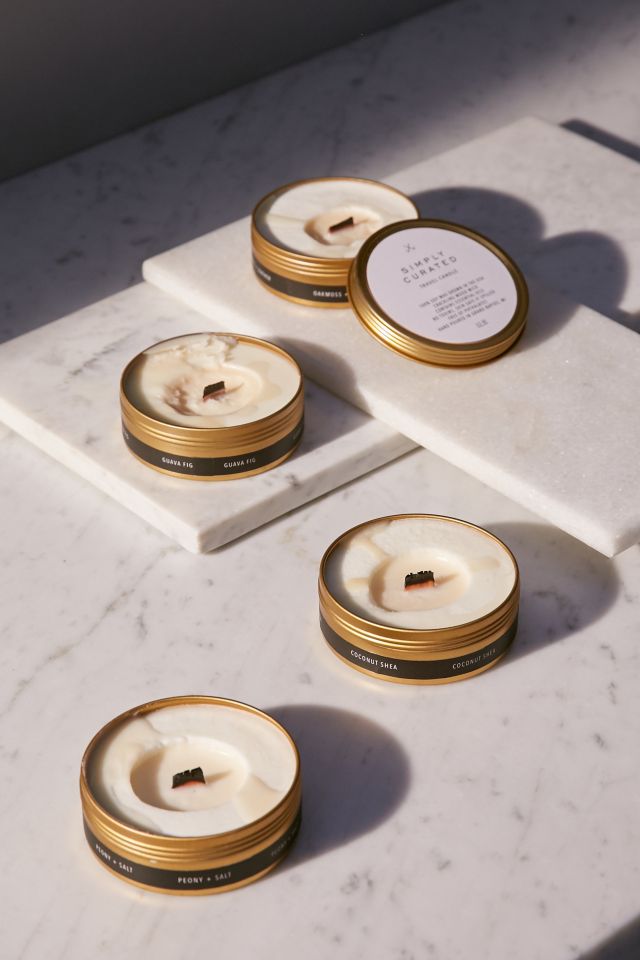 Simply Curated Wooden Wick Candle #3