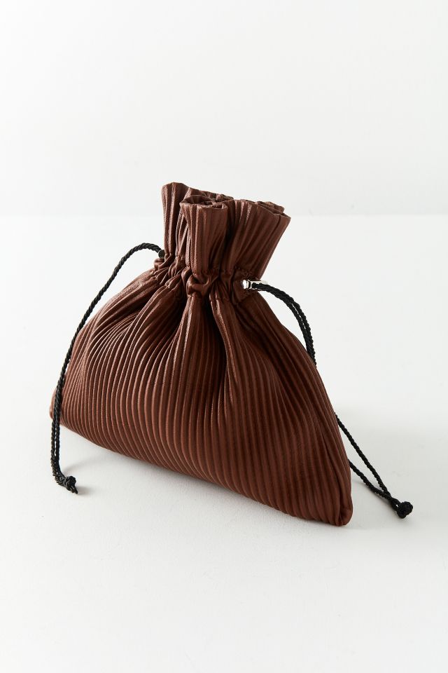 Pleated Drawstring Pouch #2
