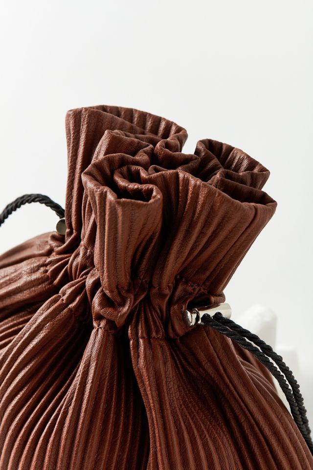 Pleated Drawstring Pouch #3