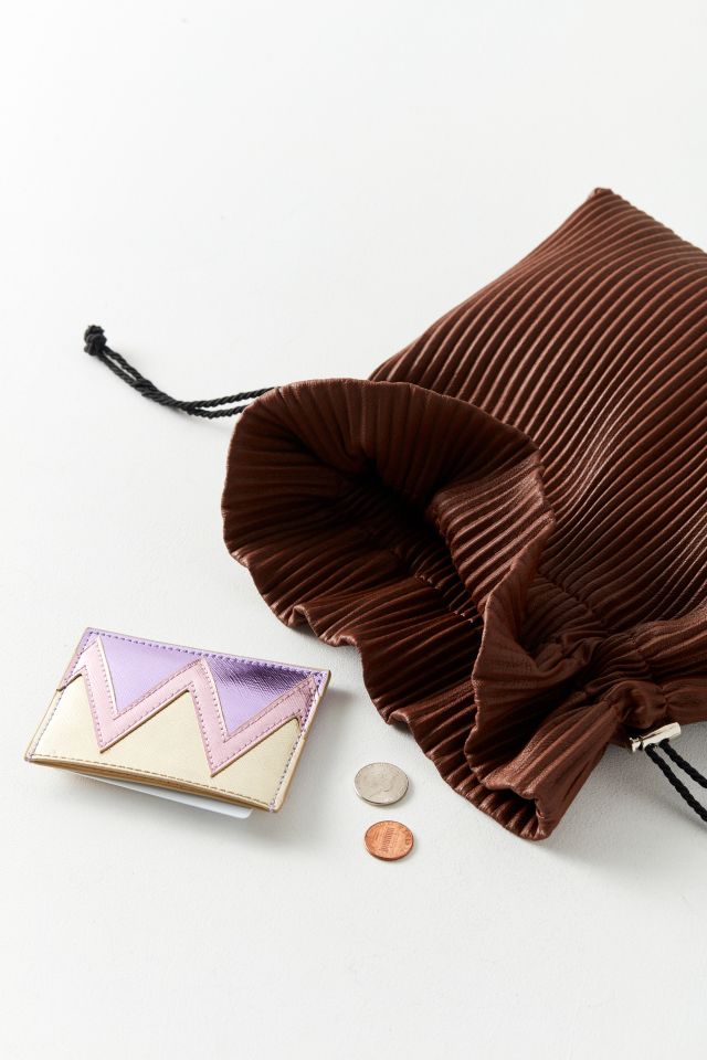 Pleated Drawstring Pouch #4