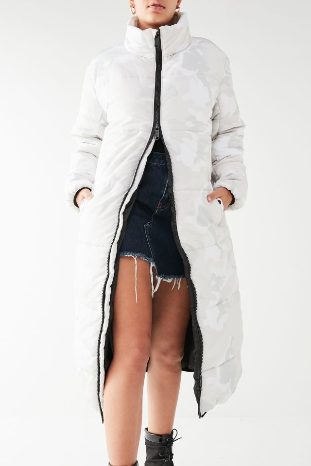 Veste longue rembourrée camouflage Uptown NICOPANDA + UO #5