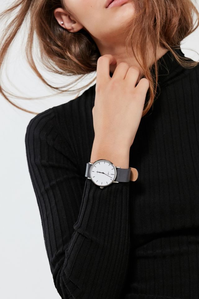 Timex Fairfield Leather Watch Urban Outfitters Canada