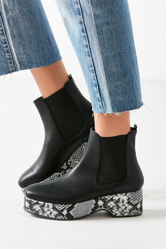 Urban outfitters snakeskin boots sale