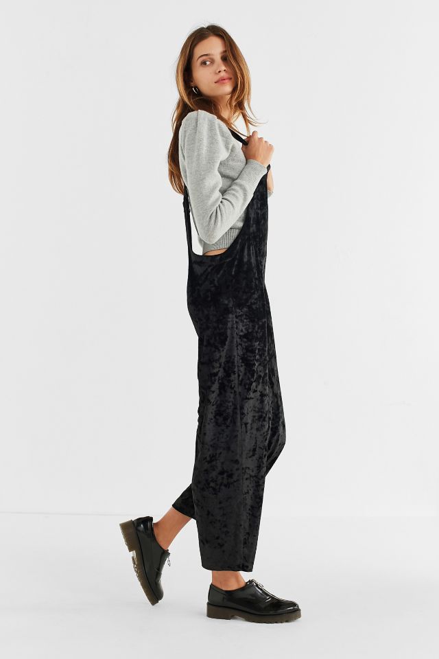 UO Shapeless Velvet Overall #2