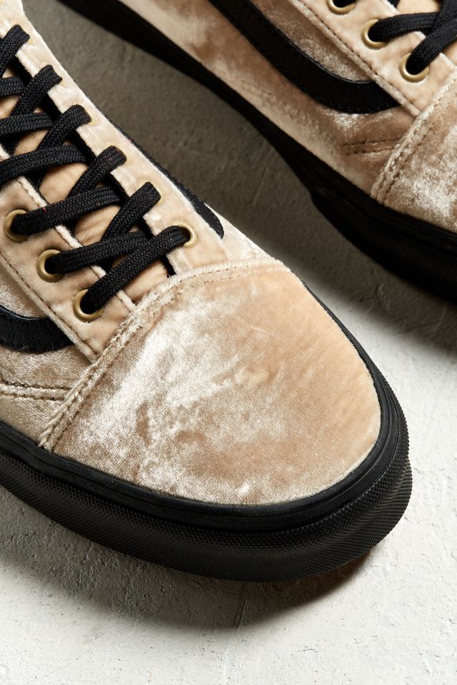 Vans Old Skool Tan Velvet Sneaker #2