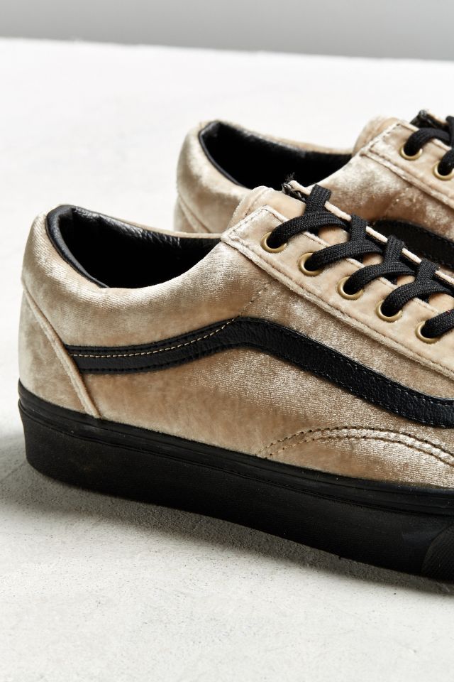 Vans Old Skool Tan Velvet Sneaker #3