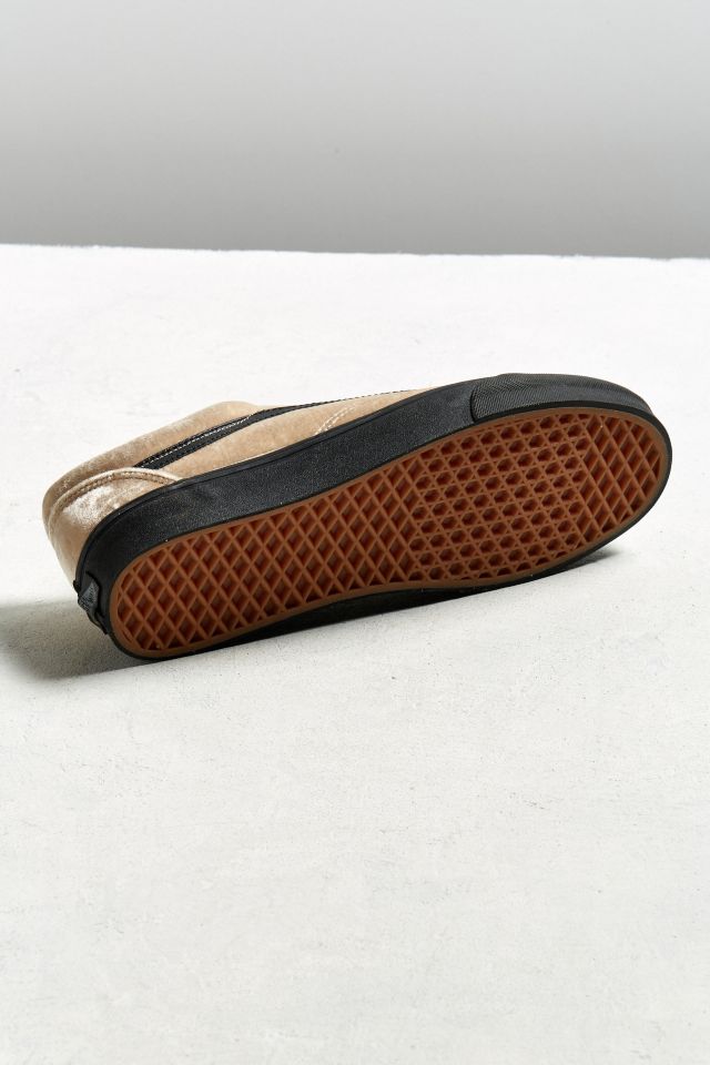 Vans Old Skool Tan Velvet Sneaker #4