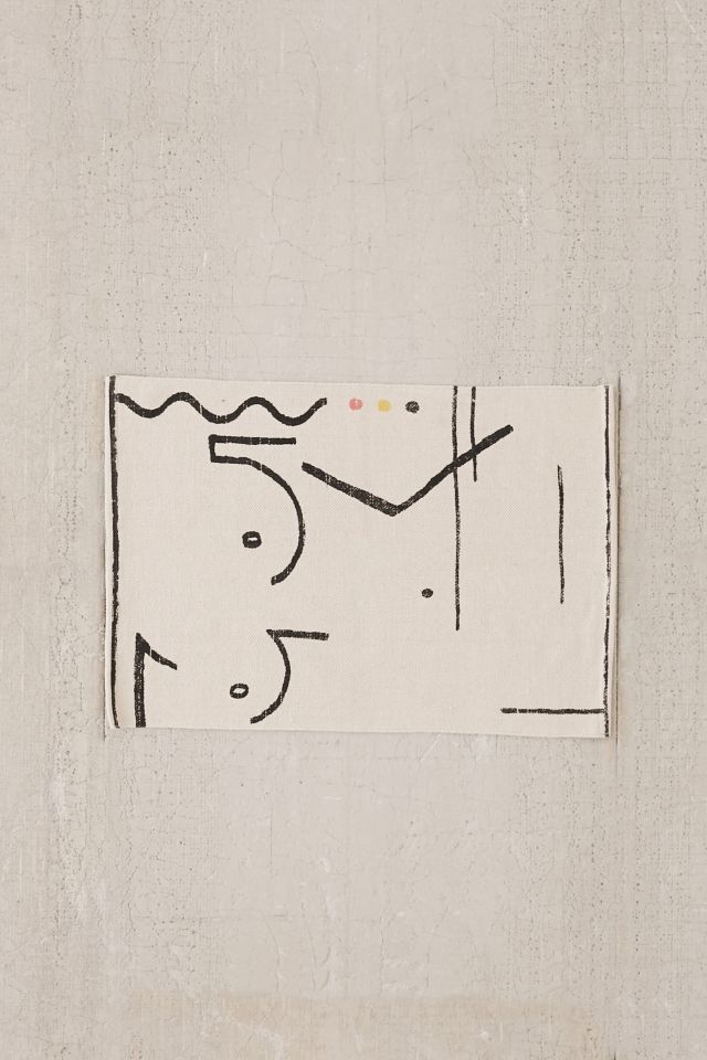 Abstract Lady Print Rug #2