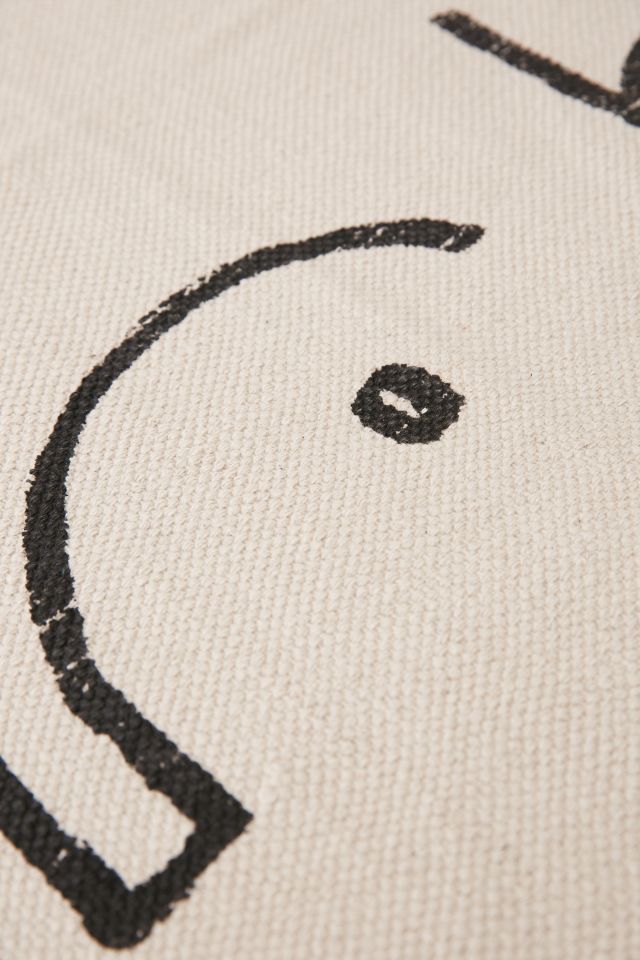 Abstract Lady Print Rug #4