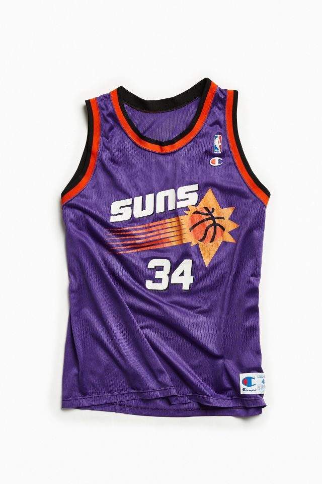 Nike NBA Phoenix Suns Classic Edition Charles Barkley Purple Swingman Jersey