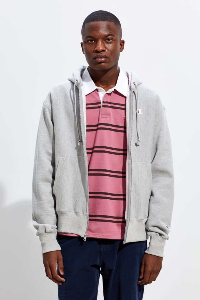 Champion sweatshirt zip outlet up