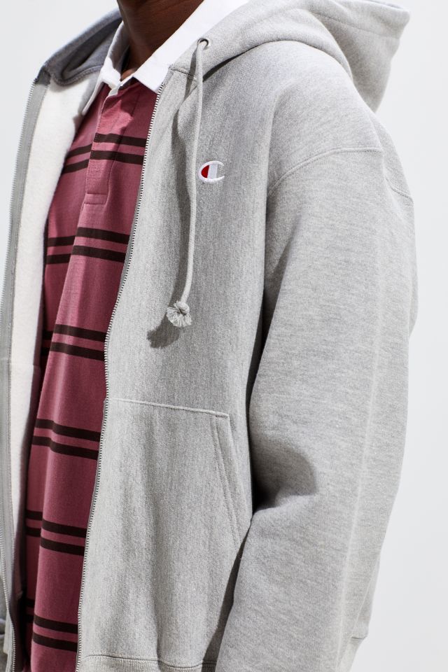 Champion Reverse Weave Zip-Up Relaxed Fit Hoodie Sweatshirt #1