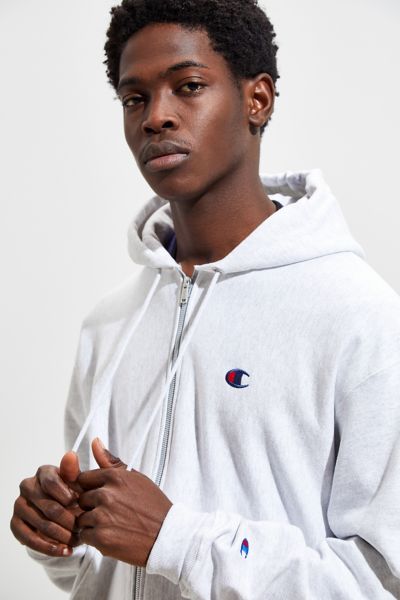 Champion white hoodie store urban outfitters