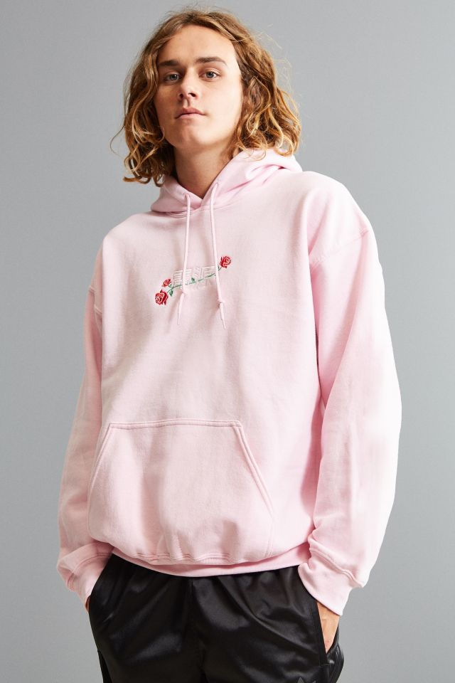 Urban outfitters store rose hoodie