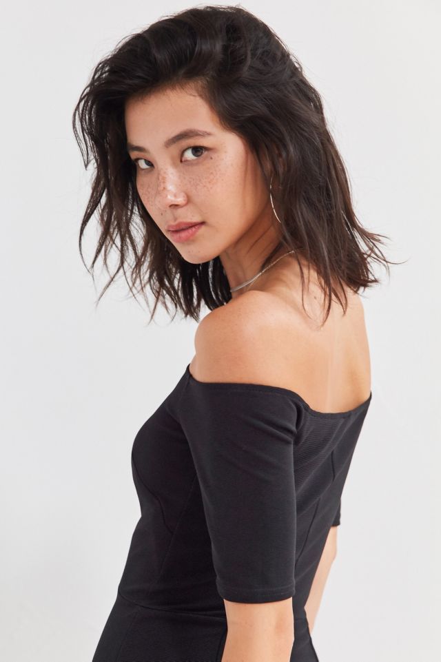 Oh My Love Off-The-Shoulder Ruffle Mini Dress #5