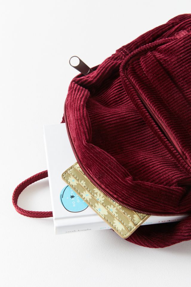 Mini Corduroy Backpack #1