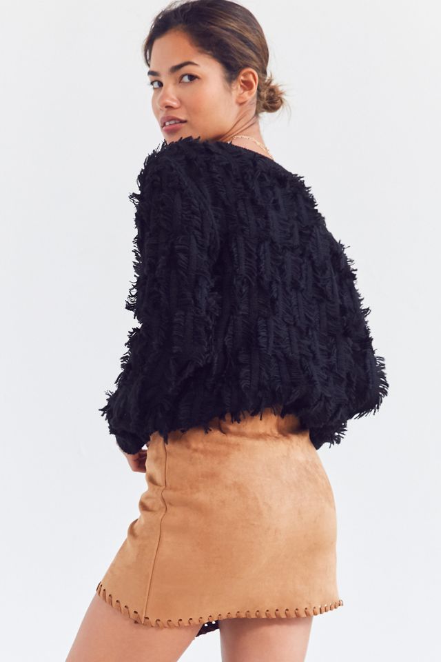 Haute Rogue Allison Whip Stitch Wrap Skirt #4